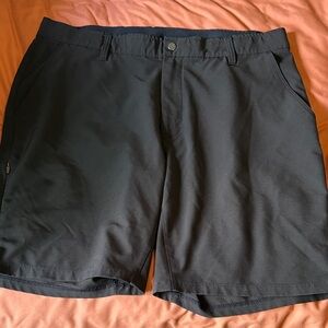 BYLT Basics Men's Charcoal Flat Front Shorts